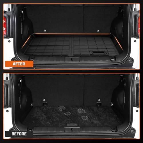 Mixsuper Floor Mat & Cargo Liner for Jeep Renegade 2015-2023(Not for Sport) - Image 5