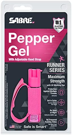 SABRE Runner Pepper Gel Spray for Running, Walking & Personal Safety - Image 6