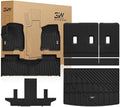 3W Floor Mats for Chevy Suburban/Yukon XL/Escalade ESV 2021-2026 by 3W