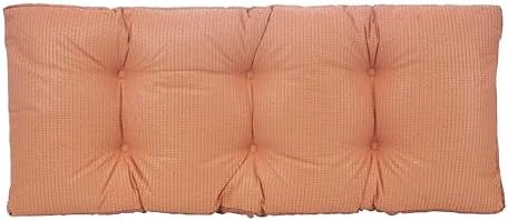 Klear Vu The Gripper Non-Slip Tufted Bench Cushion for Indoor Furniture, Assembled in USA, Entryway Storage, Bay Window, Corner Nook or Piano Seat, 33 Inches, Chenille Clay - Image 3