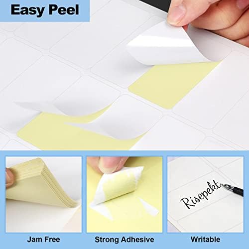 100 Sheets 3000 Pcs 30 Up 1" x2-5/8 Shipping Address Barcode Labels for Laser & Inkjet Printers, 1x2.625 FBA Labels on US Letter, 30 per Sheet Return Address Labels, 30 per Page (Pack of 2) - Image 4