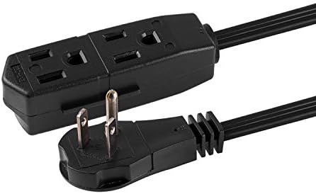 GE 3-Outlet Flat Extension Cord 15 Ft Grounded Extension Cord - Image 6