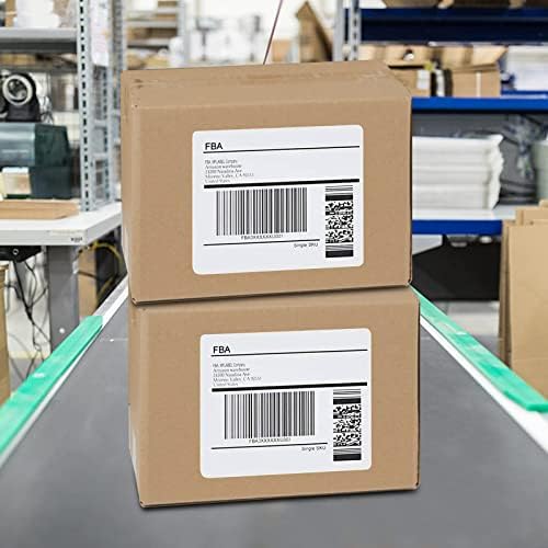 LabelMore 3 1/3 x 4 Labels - 6 Up Self Adhesive Shipping Labels - FBA Labels - 100 Sheet/ 600 Labels - Image 7