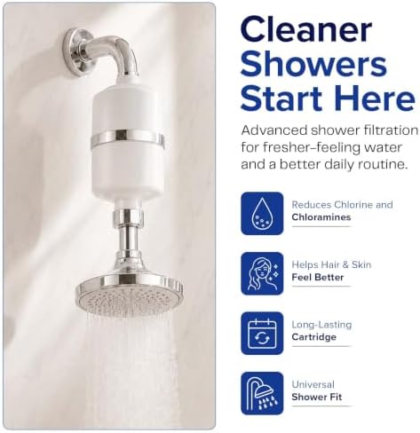 Crystal Quest Shower Filter, Removes 99% Chlorine, Chloramines & VOCs - Image 4