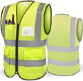 TICONN High Visibility Reflective Safety Vest for Men & Women, ANSI Class 2 by TICONN