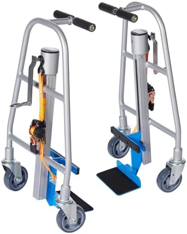 Furniture and Crate Mover Pair, 1210-lb Load, Auto-Retract Straps by Amarite