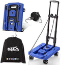 GtIiFmTe Foldable Hand Truck, Lightweight Luggage Cart for Airport Car Seat by GtIiFmTe