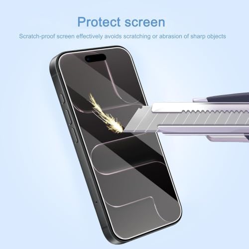 Ailun 3 Pack Screen Protector for iPhone Air, Tempered Glass - Image 5