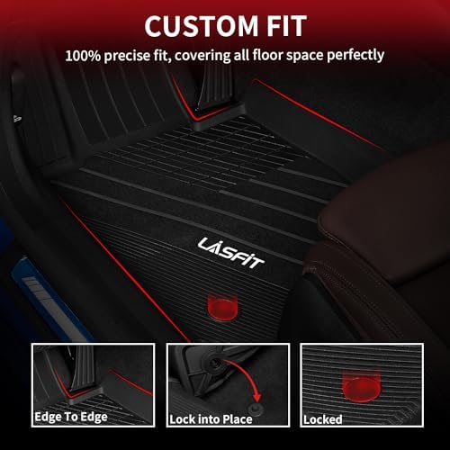 LASFIT Floor Mats for BMW 3 Series G20 Sedan 2019-2026 330i 330e M3 M340i - Image 3