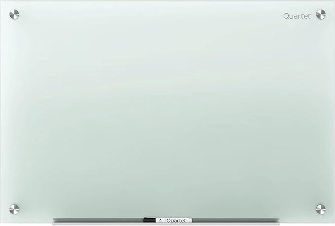 Quartet Whiteboard, Glass Dry Erase Board, Non-Magnetic, Infinity Frameless - Image 2