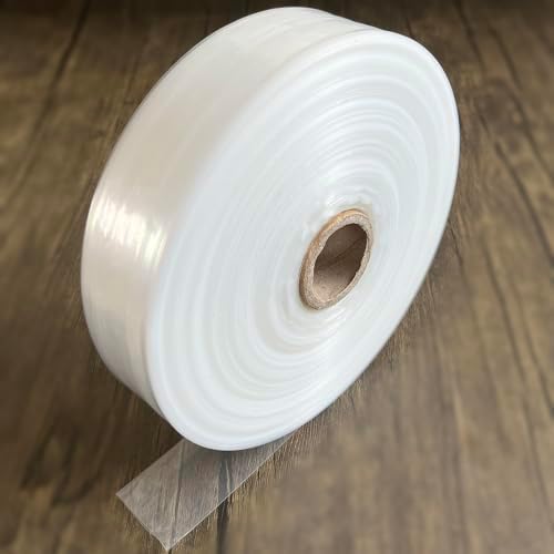 Flat Poly Tubing Roll 1.6 inches×820 Feet 2mil Food Grade LDPE Resin for Custom Length Packaging - Image 2