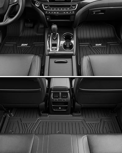 3W Floor Mats & Cargo Liner & seatback mats Fit for Honda Passport 2026 - Image 3