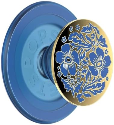 PopSockets Phone Grip for MagSafe, Magnetic Holder- Lace Blue Vermeer - Image 4