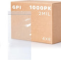 4" x 8" Zip Bags, 1000 Pack, 2 Mil, Reclosable for Incense Snacks, GPI by GPI