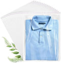 70 Pack 12x16" Clear Cellophane Bags for Shirts, Gift Wrapping, Artwork by COIDEA