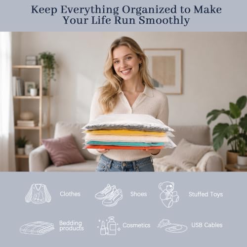 10x13'' Frosted Zipper Bags for Shipping, 50 Pack Packaging Bags, M - Image 6