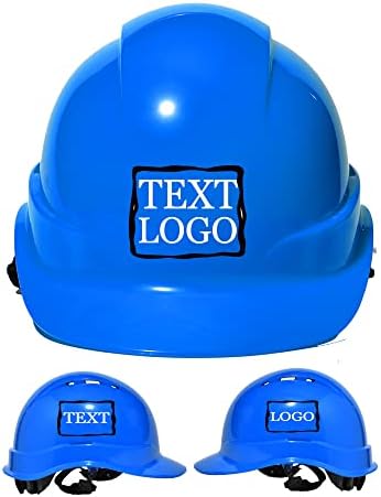 Customized Safety Hard Hat Construction Work Safety Helmet Adjustable Ratchet Suspension Full Brim with Abs Shell Construction hat by YOWESHOP