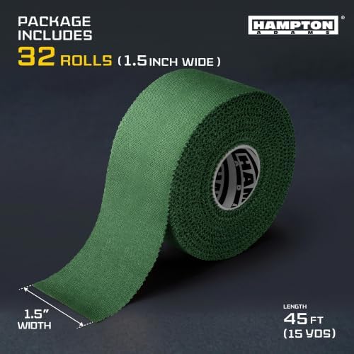 Hampton Adams Athletic Tape Multi Pack, Sports Medical Grade, Easy Tear - Image 2