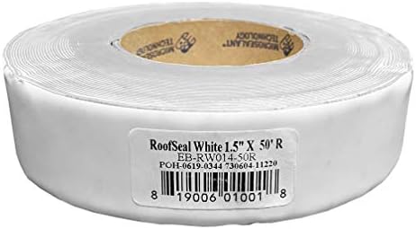 EternaBond RoofSeal White 1.5" x50' MicroSealant UV Stable RV Roof Seal Repair Tape | 35 mil Total Thickness - EB-RW014-50R - One-Step Durable, Waterproof and Airtight Sealant - Image 2