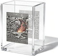 Funny Skull Dumpster Fire Office Acrylic Cosmetic Pen Pencil Holder Cup, The Strongest Steel Forged Dumpster Fire Pencil Organizer, Humor Desk Accessories, Inspirational Gifts for Coworker（A36） by Unknown