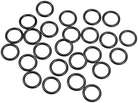 uxcell Nitrile Rubber O-Rings 18.5mm OD 13.5mm ID 2.5mm Width, Metric Nitrile Rubber Sealing Gasket for Automotive Machine Plumbing, Pack of 25 by uxcell