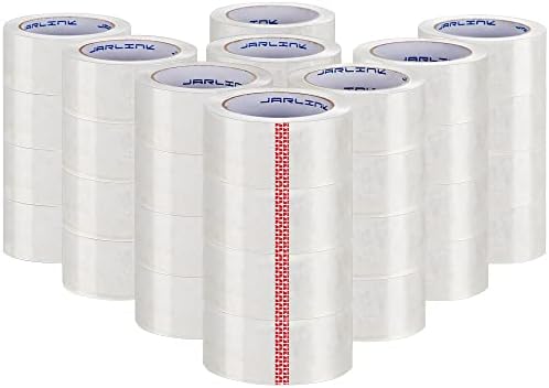JARLINK 36 Rolls Clear Packing Tape, Heavy Duty Packaging Tape by JARLINK