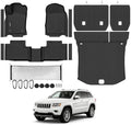 All Weather TPE Floor Mat Set for 2013-2015 Jeep Grand Cherokee by TongamaAllWeatherFloorMats
