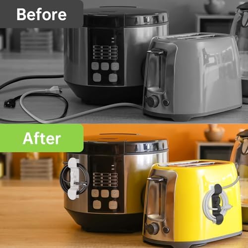 Daisyhome 12PCS Cord Organizer for Appliances, Upgraded Appliance Cord Wrap - Image 2