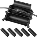 [6 Pack] Flemoon Outdoor Extension Cord Safety Cover with Waterproof Seal by FLEMOON