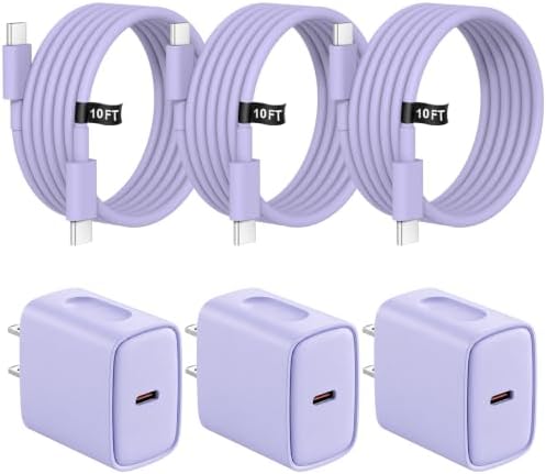 iPhone Charger Fast Charging 10FT iPhones 17 16 15 Charger by STAKCYE