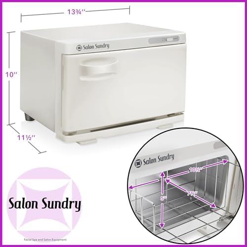 Salon Sundry Professional Hot Towel Warmer Cabinet - Facial Spa and Salon Equipment - White - Image 7