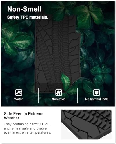 Kiwi Master Floor Mats for 2007-2013 Jeep Wrangler JK 2-Door - Image 4