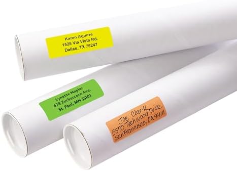Avery® Removable Print or Write Color Coding Labels, 1 x 3 Inches, 200 Labels (5481) - Image 3