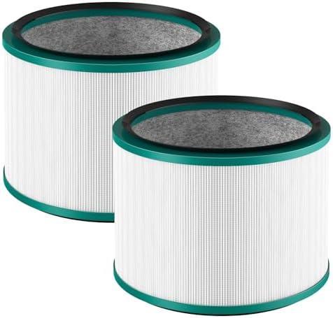 2-Pack HP01 HP02 Filter Compatible with Dyson Pure Hot Cool Link HP01 HP02 by Cabiclean