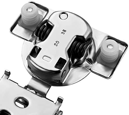 Soft Close Hinges for Kitchen Cabinet Hinges, 3/4 Inch Overlay, 20 Pack - Image 6