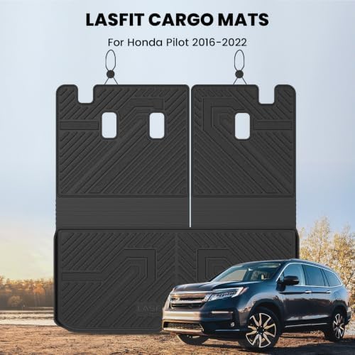 LASFIT All Weather Cargo Mats for Honda Pilot 2016-2022 - Image 3