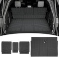 Cargo Liners for 2025 2026 Ford Expedition Max/Lincoln Navigator L Trunk Mat with Seat Back Cover Accessories, All Weather Rear Cargo Mat Backrest Protector(Only for Max & L Models) by Qyebbk