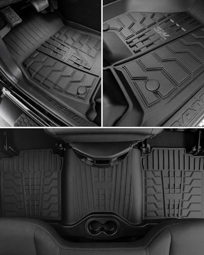 3W Floor Mats for 2019-2026 Ram 2500/3500 Crew Cab with Bucket Seat - Image 4