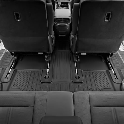 AUXKO Floor Mats Cargo+Backrest Mat for Hyundai Palisade Hybrid Only 2026 - Image 7