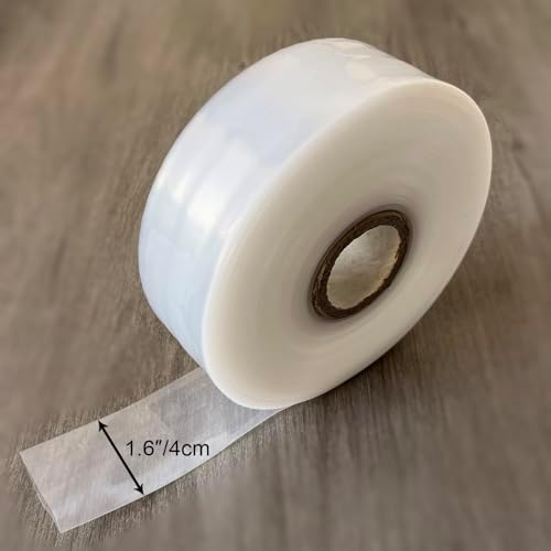 4 Mil Poly Tubing Roll for Packaging and Safe Storage of Food,1.6"Wx200' L - Image 3