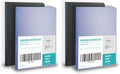 Binditek 20 Mil Binding Covers, 8.5x11 Inches, Semi-Transparent, 100 Pack by Binditek