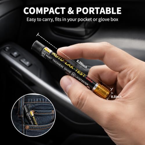 Paint Thickness Tester Meter Gauge for Used Car Inspection - Image 4