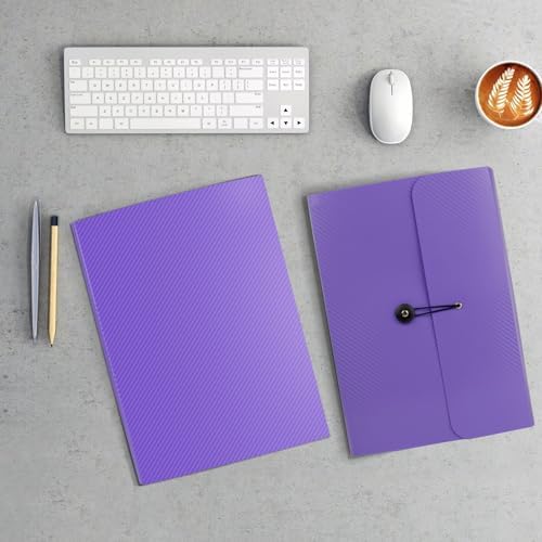 Accordion File Organizer, Expanding File Folder for Sorting Documents and Papers, 13 Pockets File Storage Organizer for Home, Travel and Office Use, Hospital Bag Essentials (Purple) - Image 6