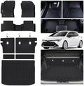 Floor Mats for 2020-2025 2026 Toyota Corolla Hatchback Accessories 8PCS (Not Seden) Cargo Mat Custom TPE All Weather Protection Full Coverage Trunk Liner & Floor Liner car Accessories by Unknown