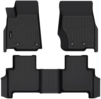 AUXKO All Weather Floor Mats for Jeep Grand Cherokee 2022-2026 5 Seat Only - Image 2