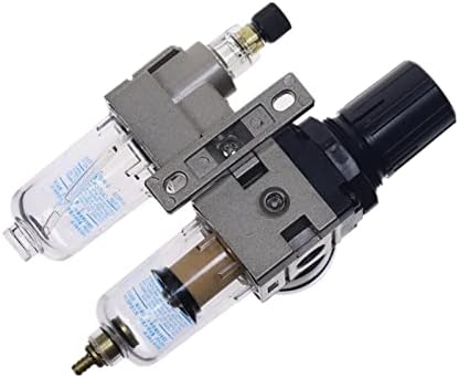 Xiaochen Garden Plumbing Hose Adapter Air Compressor Oil Filter Regulator Pneumatic Water Separator Two-piece 0-1MPa 150PSI AC2010-02 SMC Type (Color : AC2010 02 W PC 10mm) - Image 7