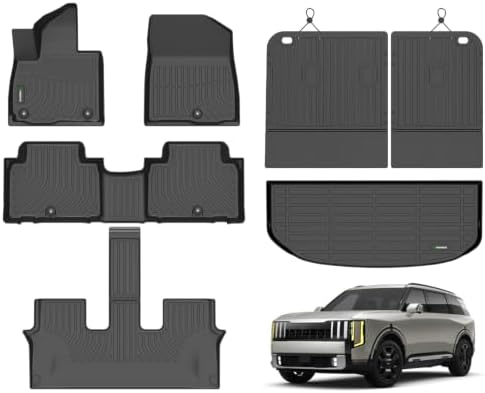 ANBINGO® Floor Mats & Cargo Liner for 2027 Kia Telluride (Gas Only) by ANBINGO