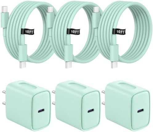 iPhone Charger Fast Charging 10FT iPhones 17 16 15 Charger by STAKCYE