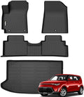 Wailtnb-for Kia Soul 2020-2025 2026 (Not EV) Floor Mat Cargo Liner All Weather Floor Liner Car Mat for Kia Soul Custom Fit Automotive Full Set Accessories 2025 by Wailtnb