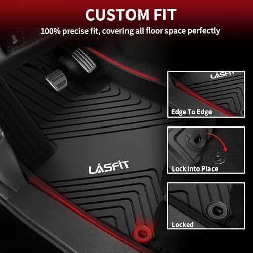 LASFIT Floor Mats for Honda Accord Sedan 2026 2025 2024 2023 Gas & Hybrid - Image 2